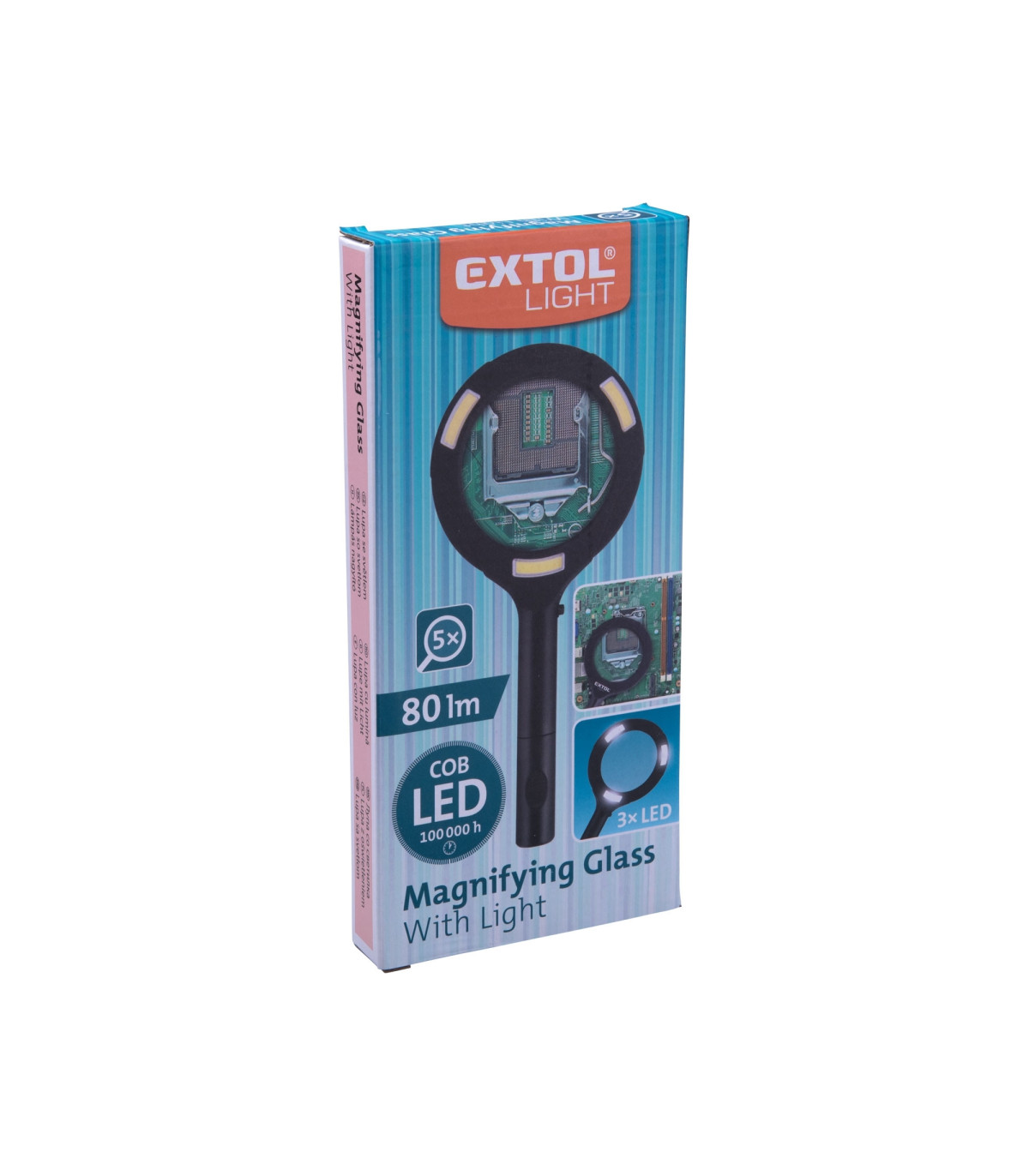 Praktická lupa s LED světlem pro každou příležitost