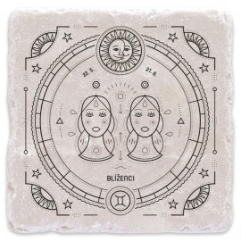 Mramorový tácek - znamení zvěrokruhu