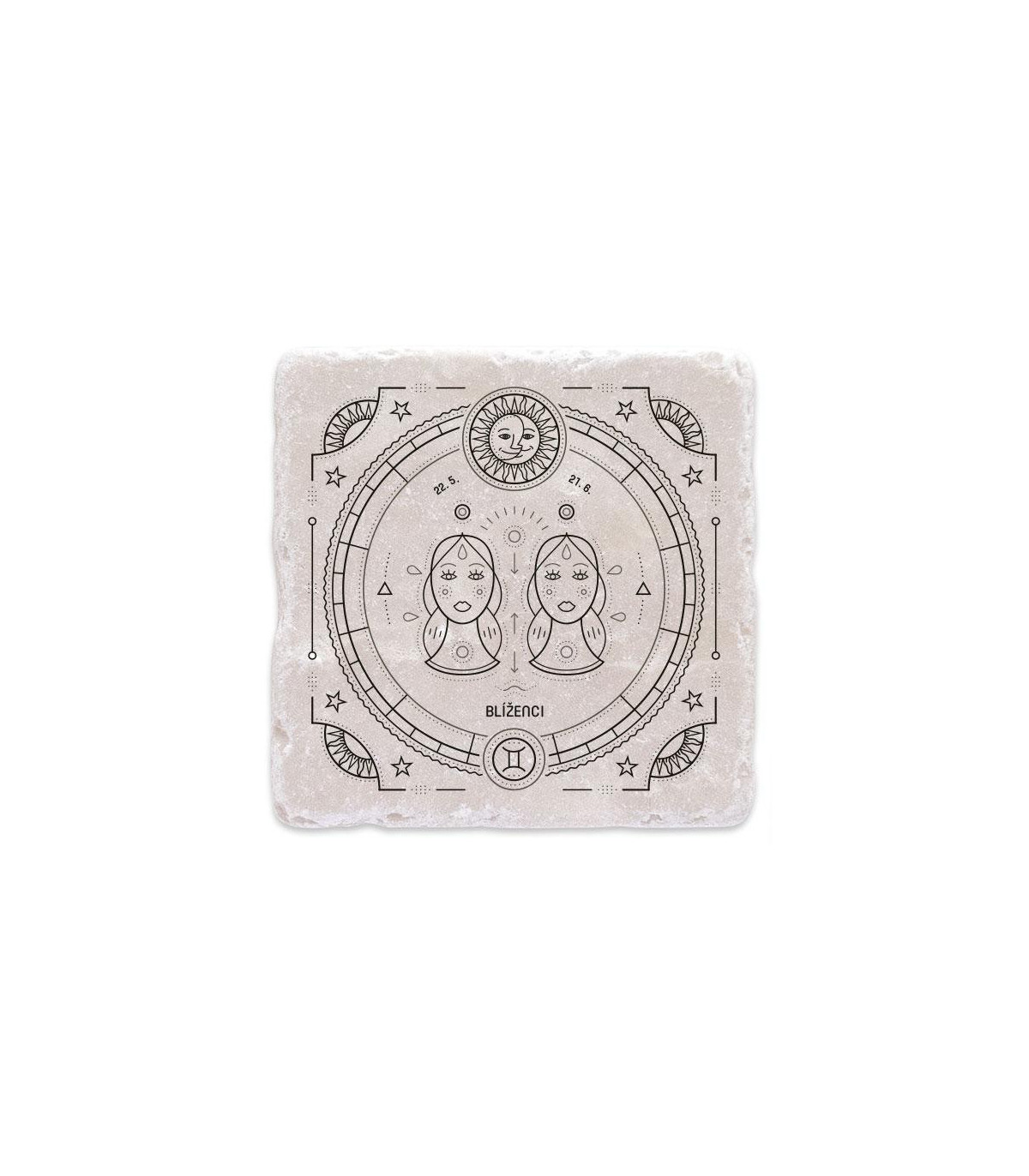 Mramorový tácek - znamení zvěrokruhu