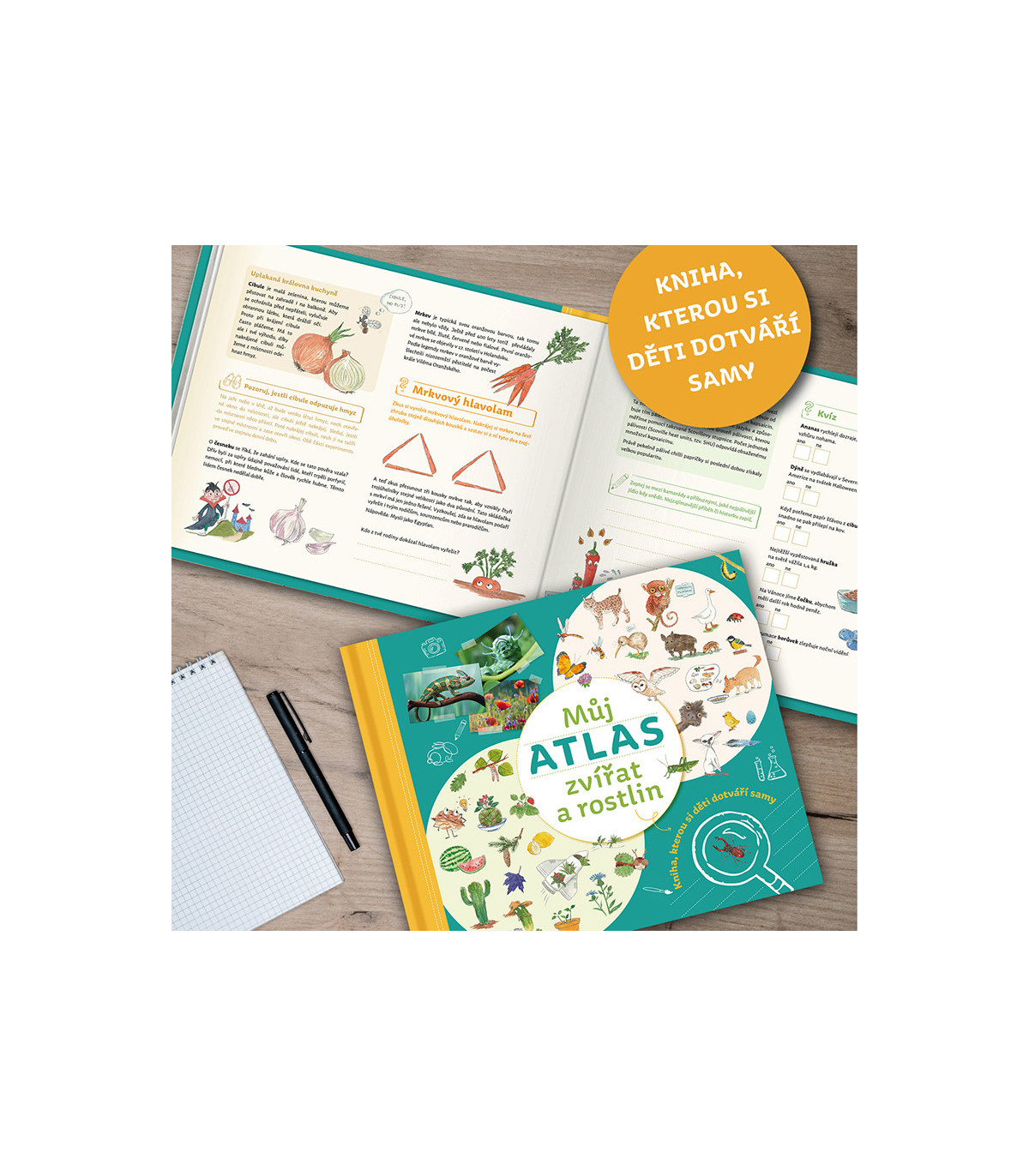 Můj atlas zvířat a rostlin