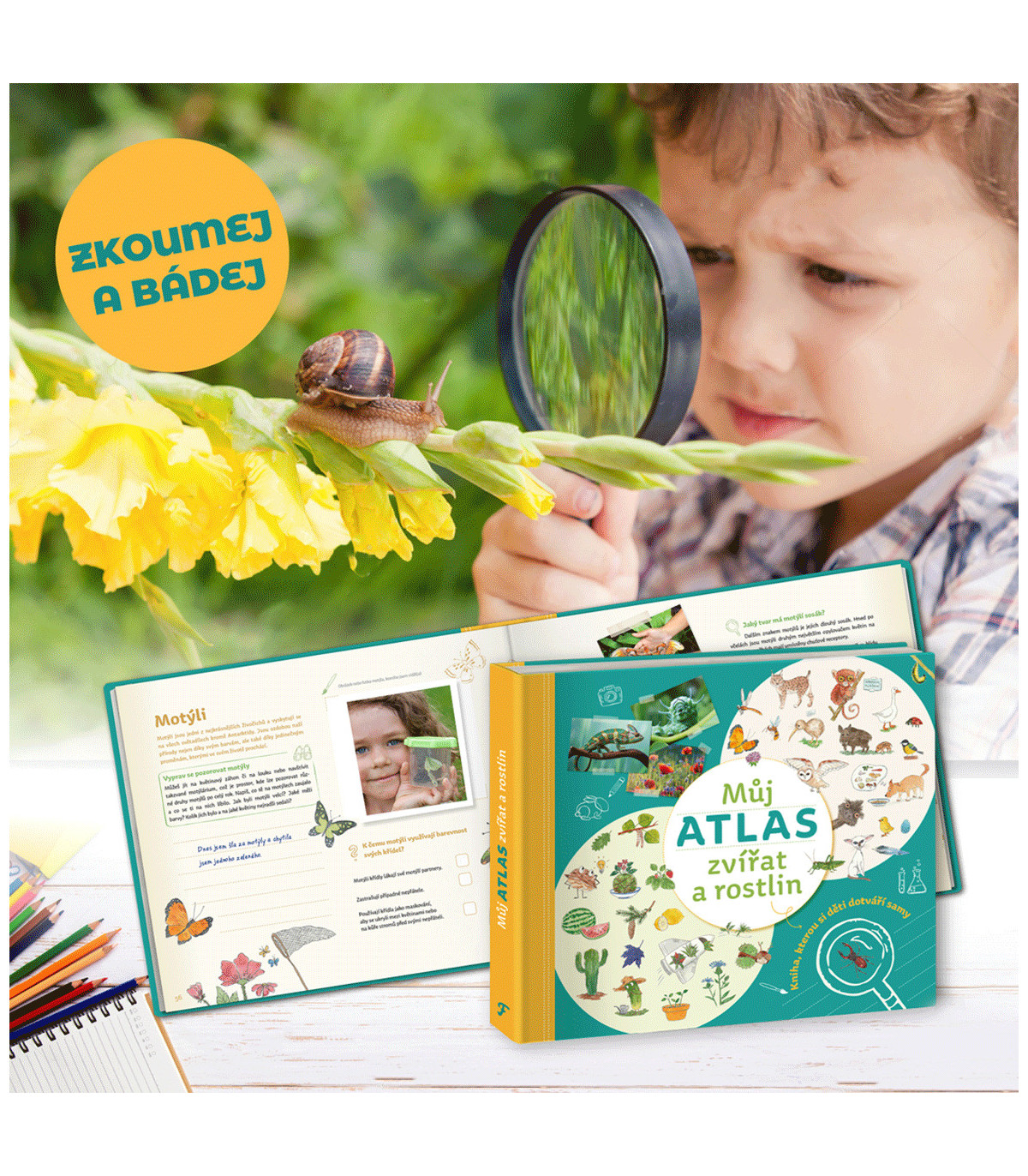 Můj atlas zvířat a rostlin