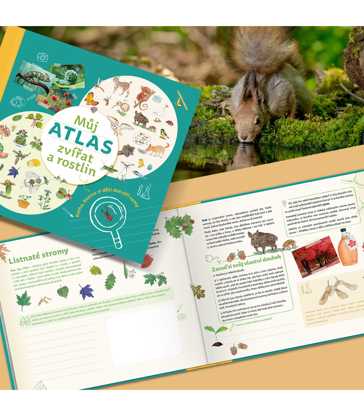 Můj atlas zvířat a rostlin