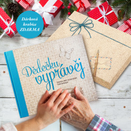 Dárková krabice na knihu Dědečku vyprávěj