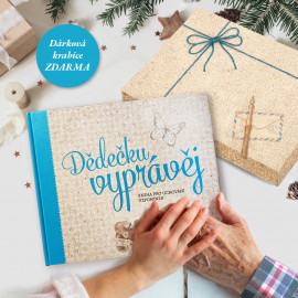 Dárková krabice na knihu Dědečku vyprávěj