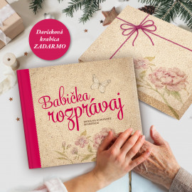 Dárková krabice na knihu Babičko vyprávěj