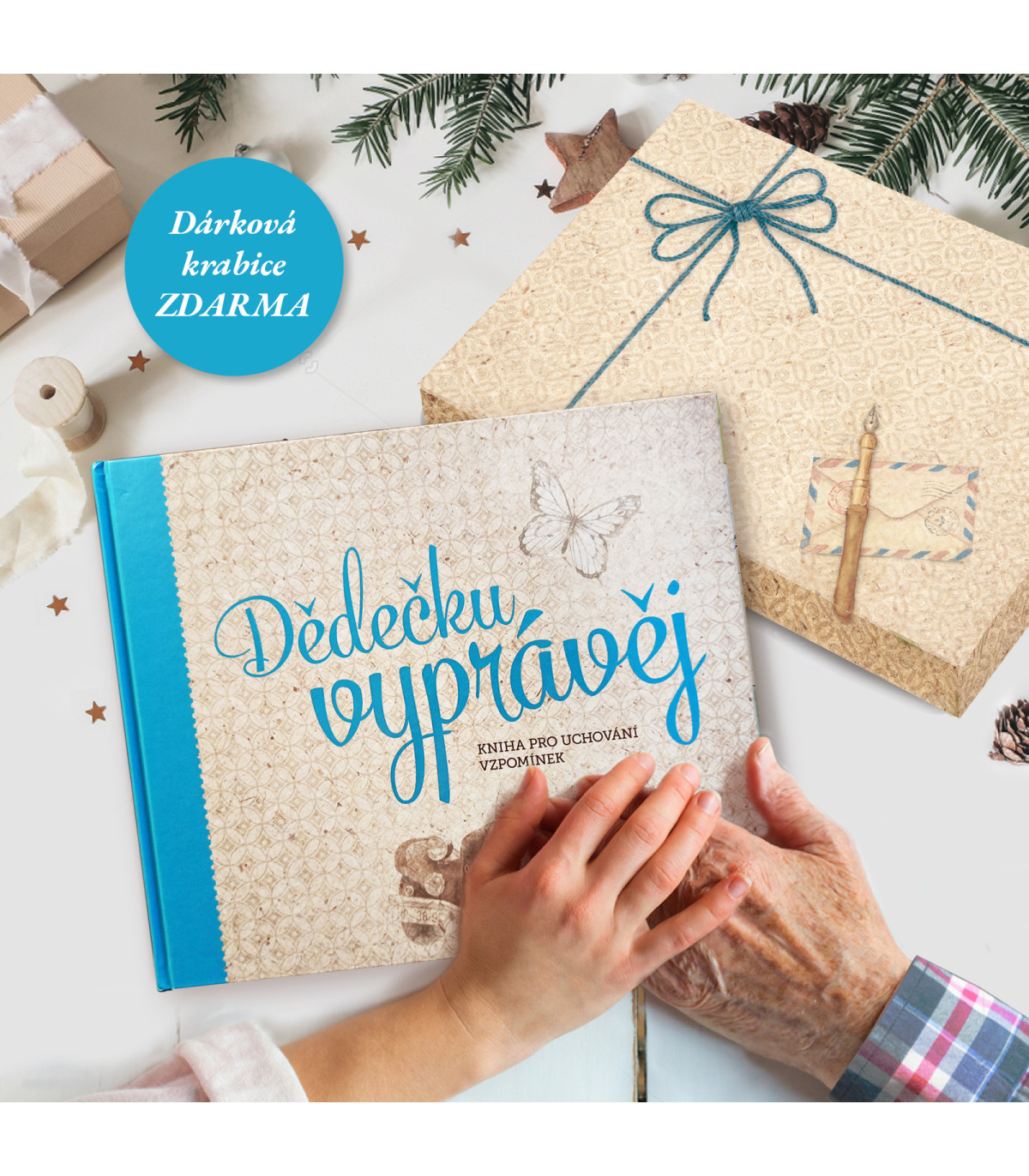 Dědečku, vyprávěj, kniha pro uchování vzpomínek