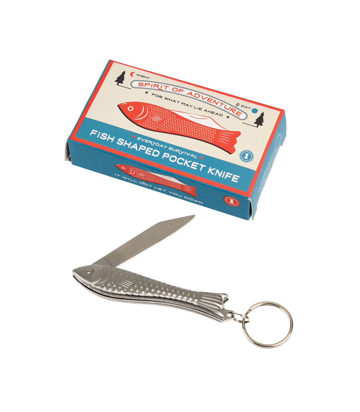 Nožík rybička v retro krabičce