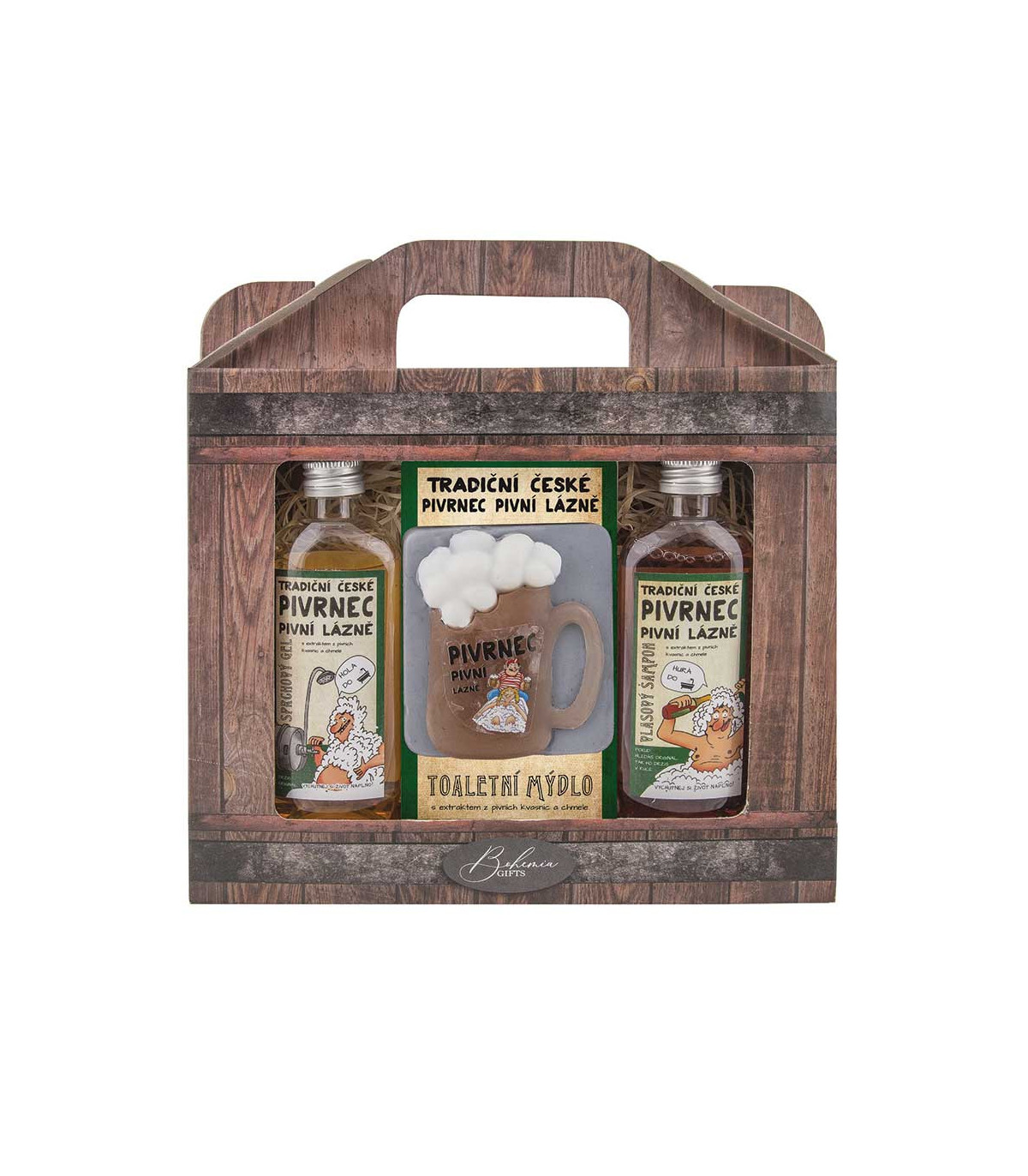 Pivrnec - sada pivní kosmetiky