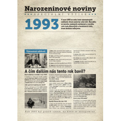 Narozeninové noviny 1993
