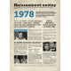 Narozeninové noviny 1978