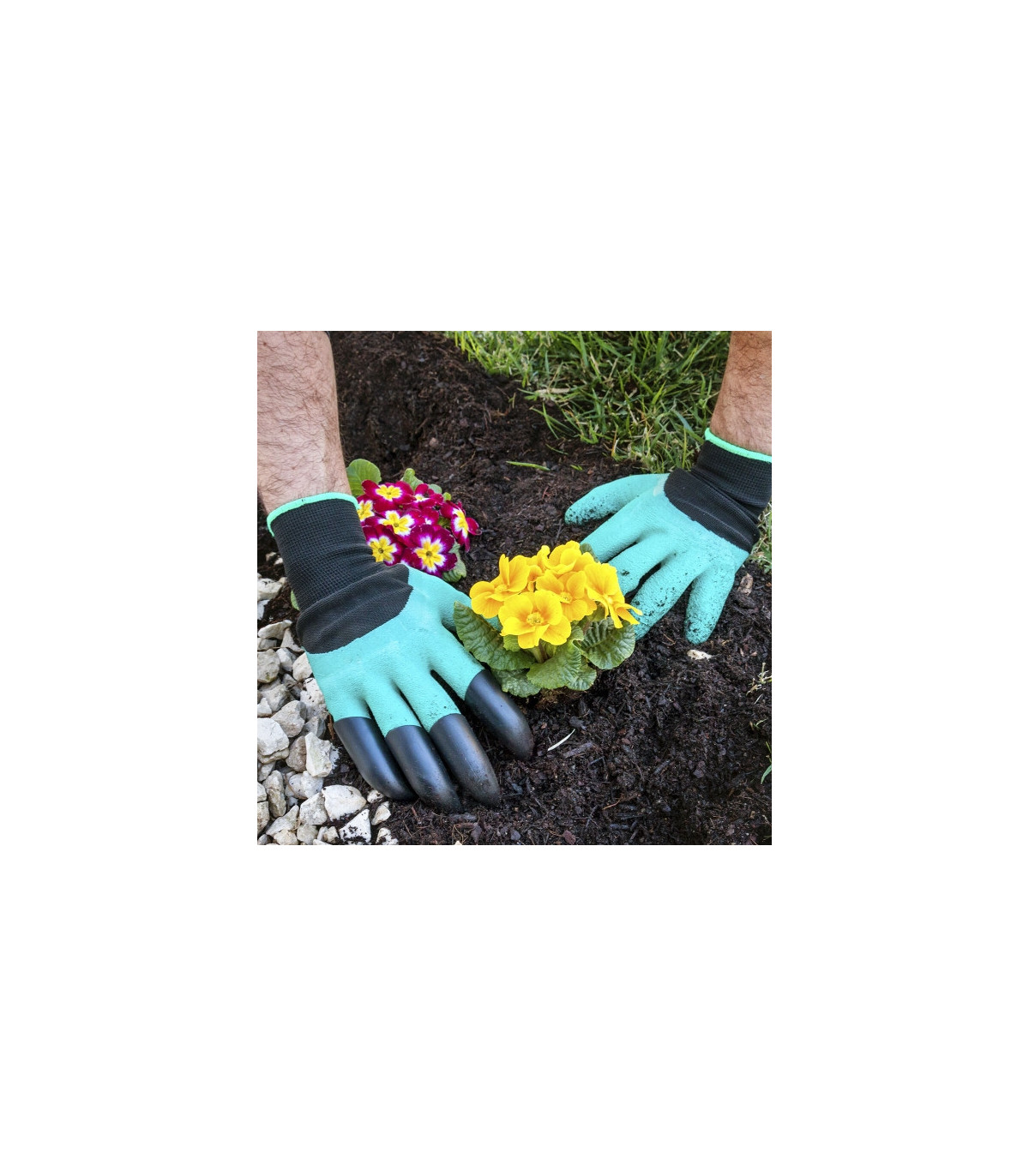 Zahradnické rukavice na okopávání
