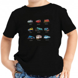 Dětské tričko tajemné názvy lokomotiv