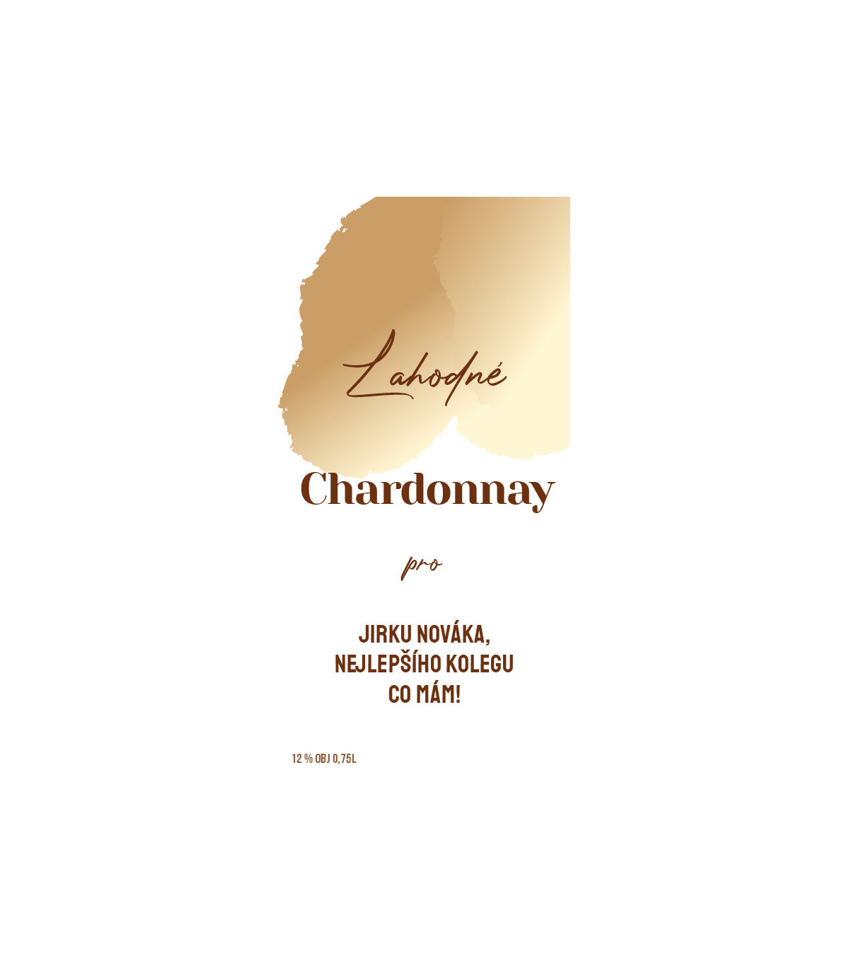 Dárkové víno Chardonnay