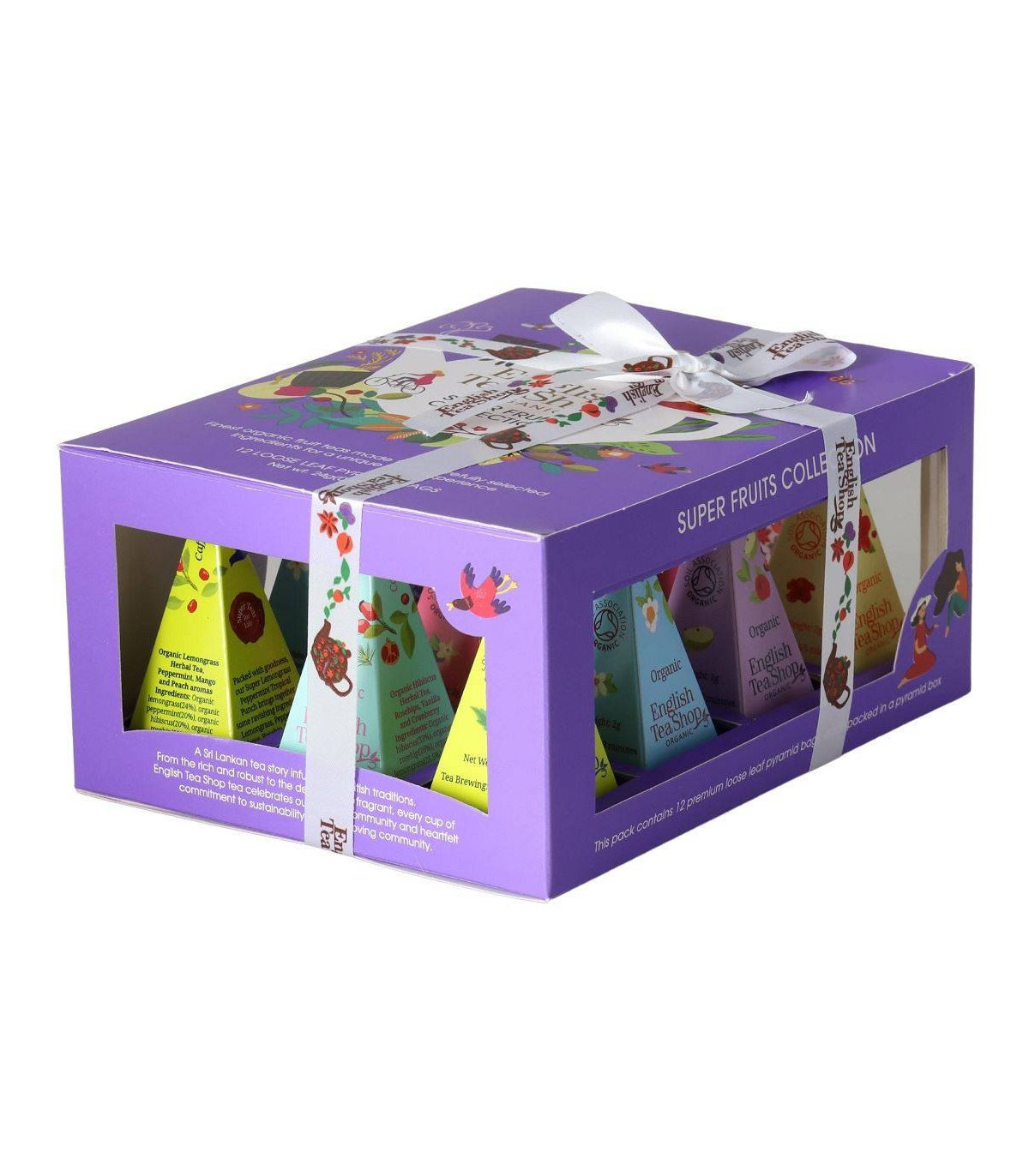 Dárková kolekce ovocných čajových pyramidek