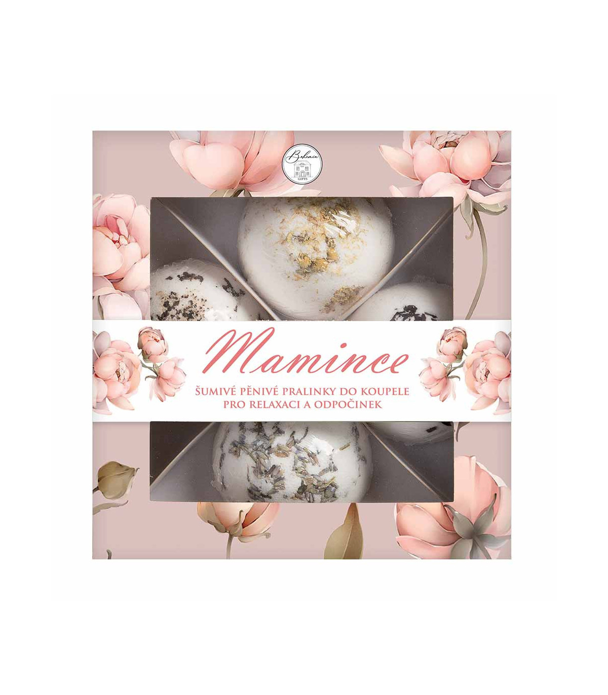Pralinky do koupele pro maminku