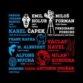 Dámské tričko - Osobnosti