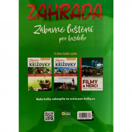 KŘÍŽOVKY Zahrada - zábavné luštění pro každého (větší písmo)