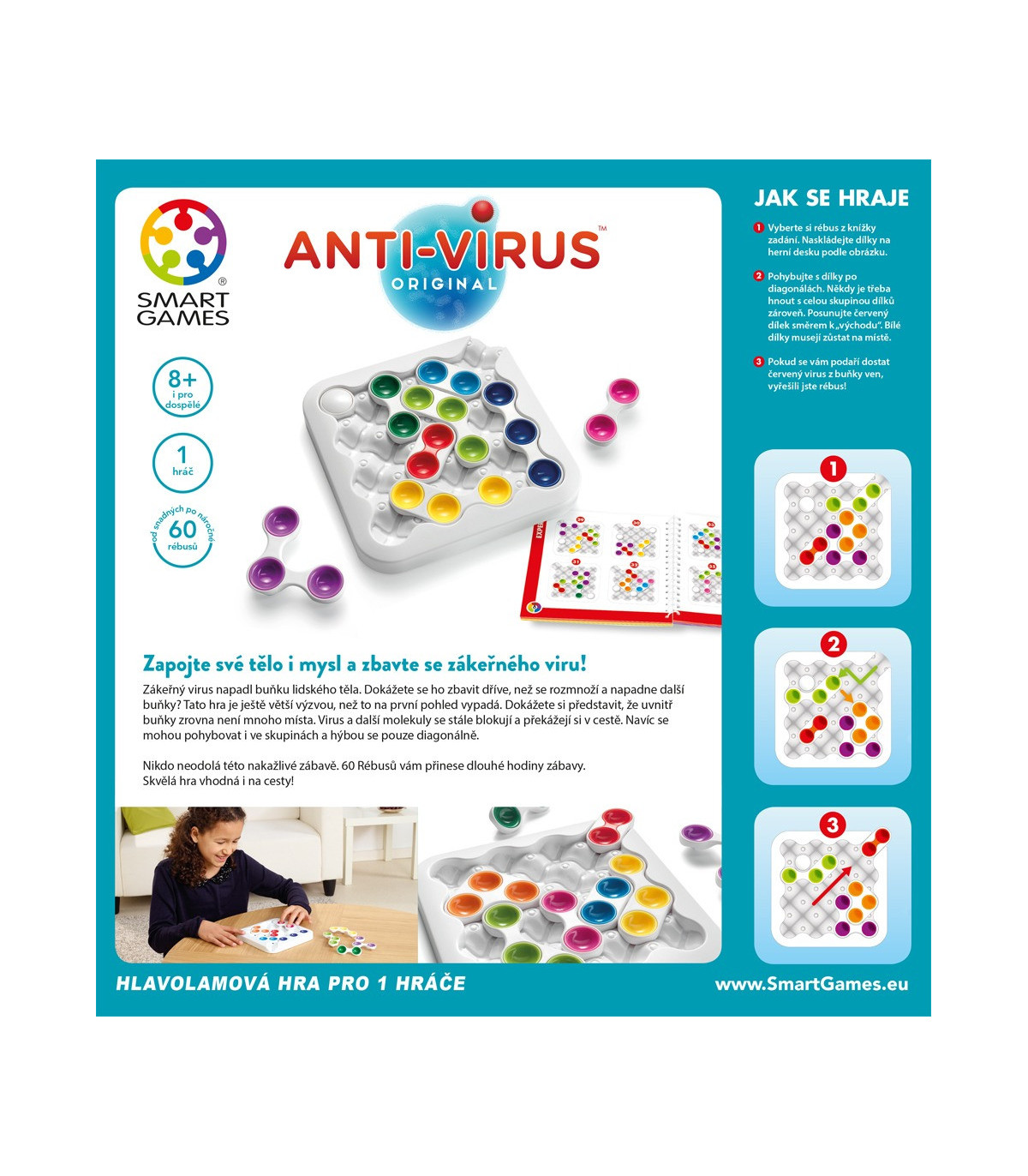 Hlavolamová hra Antivirus