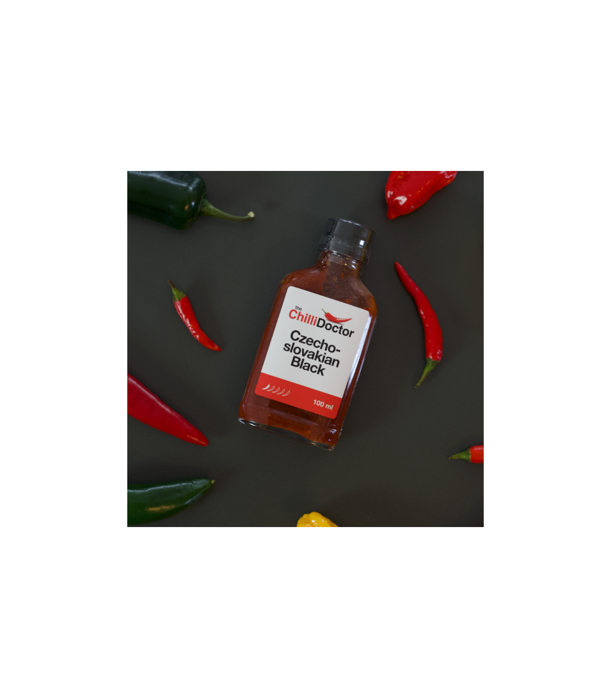 Chilli mash - Czechoslovakian Black chilli 100 ml