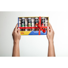 Pražení červíci v dárkové krabičce