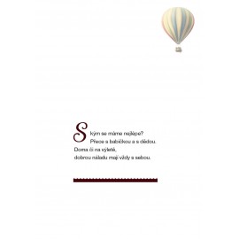 Dárkové přáníčko pro babičku