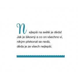 Dárkové přáníčko pro babičku