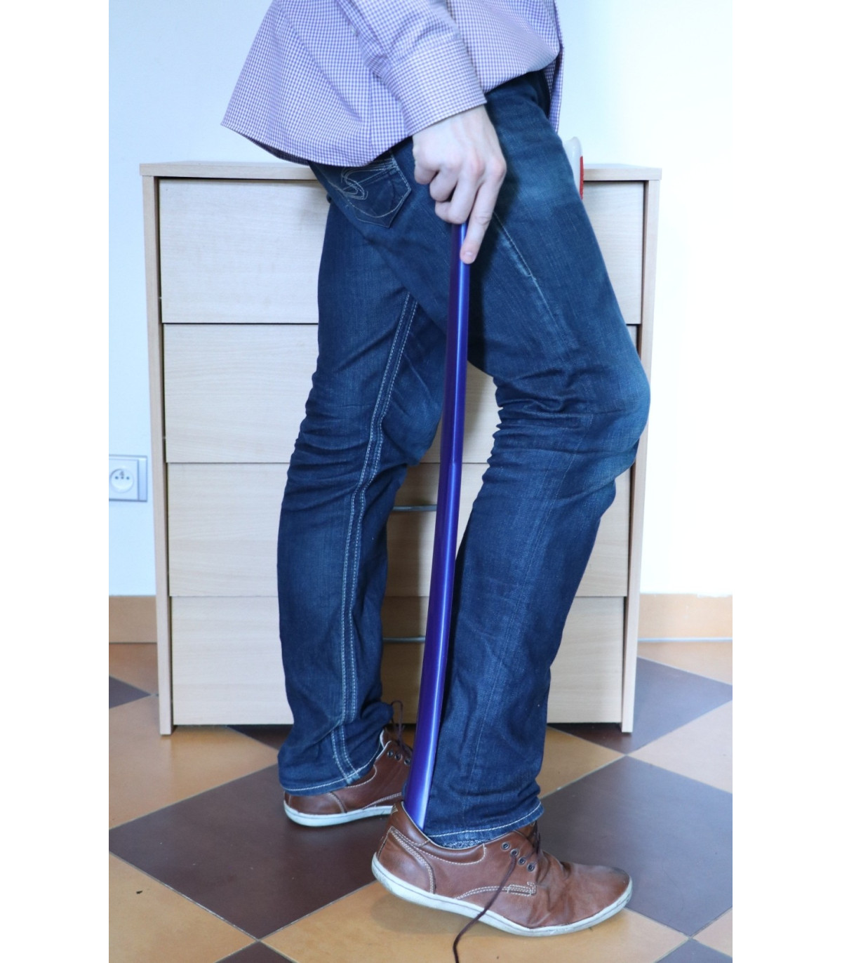 Dlouhá lžíce na boty | dárek pro babičku