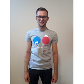 Dámské tričko KRÁSA POMOCI - Dědečka a babičku, rádi máme na tričku