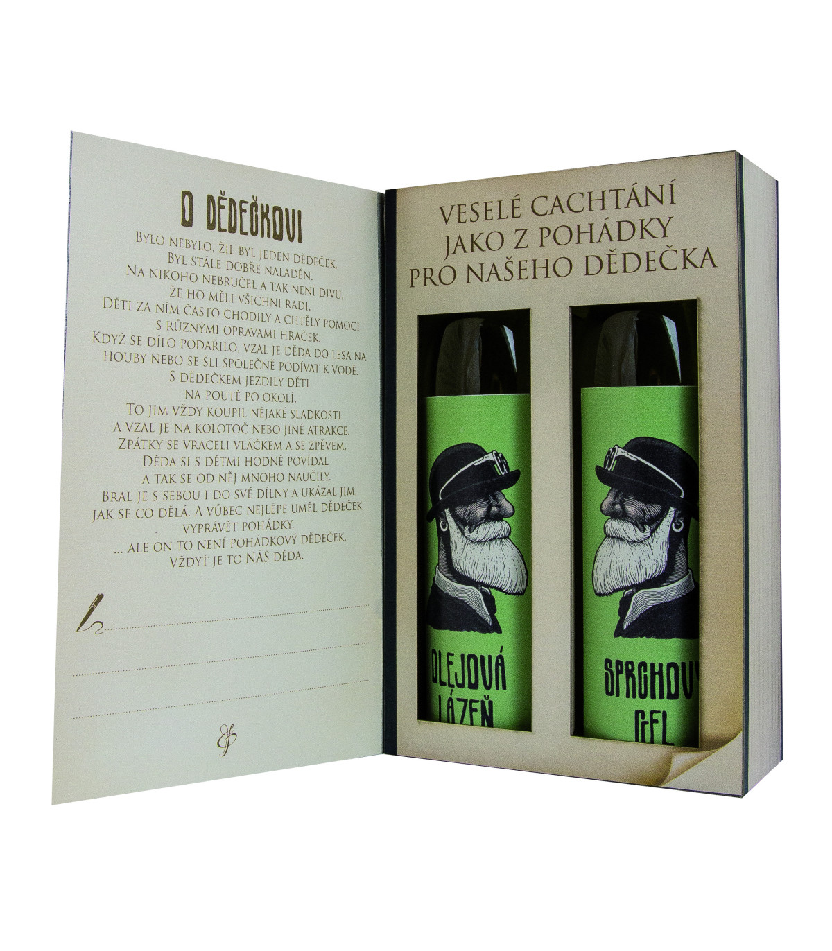 Dárkové balení kosmetiky pro dědečka